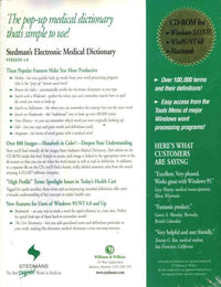 Stedman's Electronic Medical Dictionary 5.0 w/ Manual